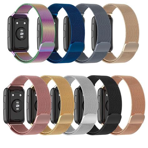 Correa Huawei Watch Fit Metalico X Uni Funda En Silicona Tauxi