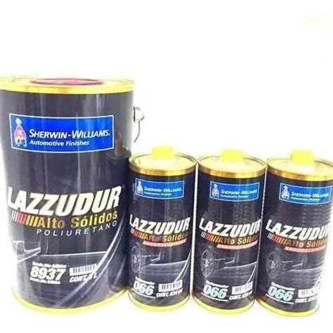 Kit Verniz Lazzuril Alto Solido Hs 8937 5lt C 3 Catalizador Shopee