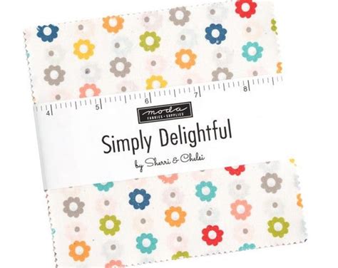 Simply Delightful Charm Pack By Sherri And Chelsi For Moda Etsy