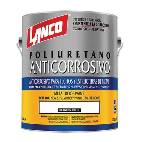 Pintura Anticorrosivo Poliuretano Blanco Galon Mm93 4 Lanco Hopsa Tienda Online