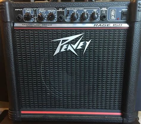 Peavey Rage 158 III TransTube Series 15 Watt 1x8 Guitar Combo Reverb