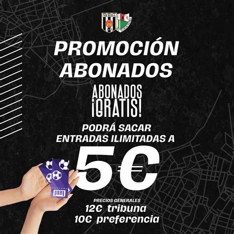 Promoci N De Entradas Para Abonados Contra El Antequera Ad M Rida