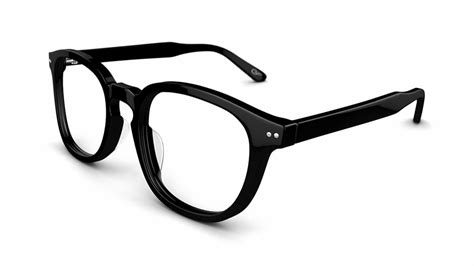 Enhanced Fit Mens Glasses Refshaleoen Black Square Plastic Acetate Frame 199 Specsavers