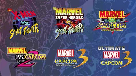 Marvel Vs Capcom Official Complete Works In Game Youtube