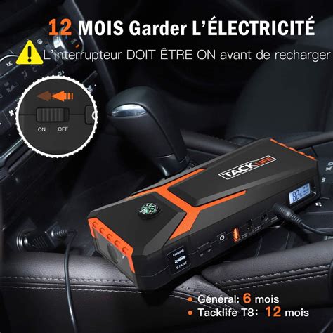 Test Du Booster Batterie TackLife T8 Boosterbatterie Fr