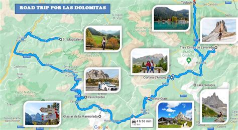 Road Trip Por Las Dolomitas En Coche Gu A Mapa