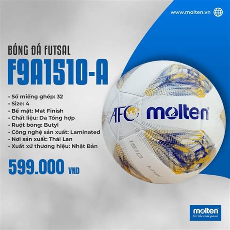 Quả Bóng đá Futsal Molten F9a1510 A Hido Sport