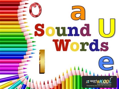 sound words  games activities puzzles   kids