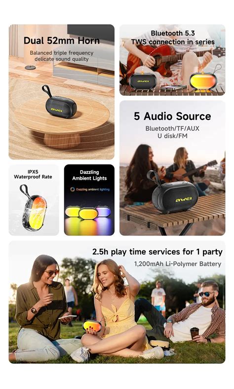 Awei KA1 Bluetooth Speaker GadStyle BD