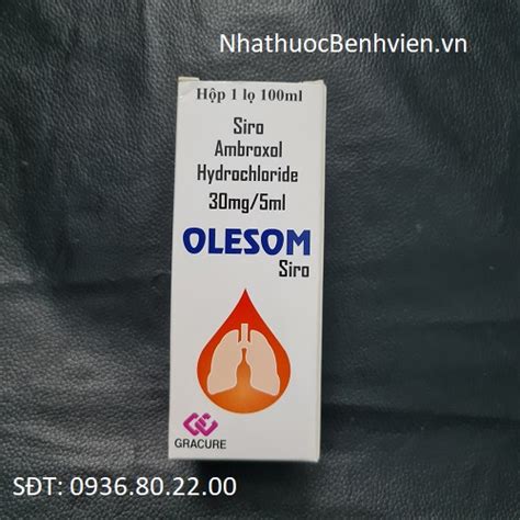 Thuốc Olesom siro 30mg 5ml Nhà Thuốc Bệnh Viện Bán Thuốc Theo Đơn