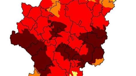 Prealerta roja plus por incendios forestales en varias zonas de Aragón