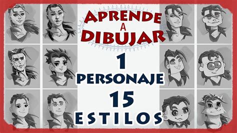 Dibuja F Cil Personaje En Estilos Distintos Youtube