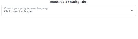 Bootstrap 5 Floating Labels GeeksforGeeks