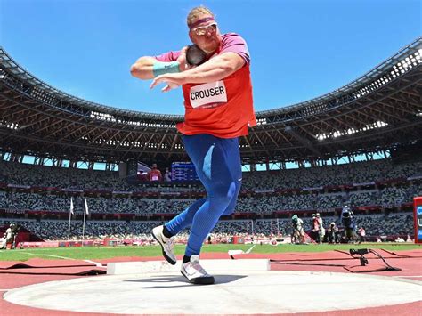 Shot Putter Ryan Crouser Wins Olympic Gold Again And Sets The Olympic