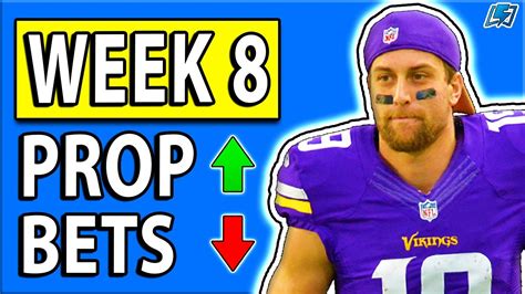 Nfl Betting Picks Week 8 Nfl Week 8 Player Prop Picks 2020 Youtube