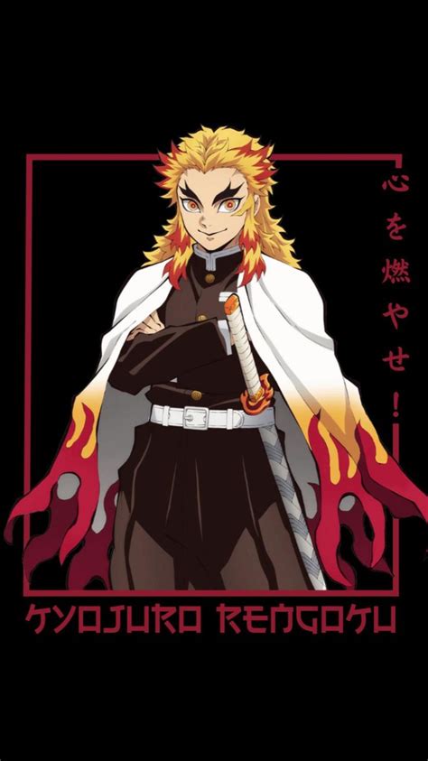 Kyojuro Rengoku Set Your Heart Ablaze In Japanese Anime Character