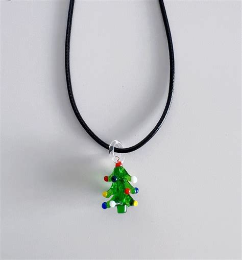 Christmas Necklace - Etsy