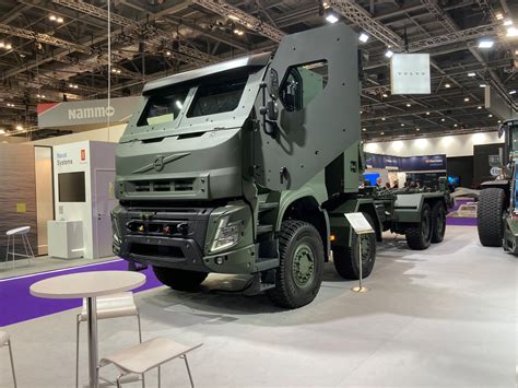 np aerospace receives volvo defense contract  vehicle armour