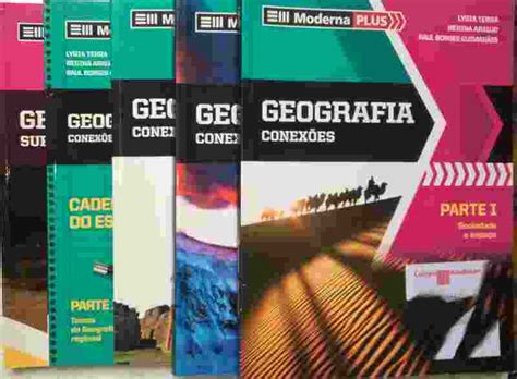 Livro Moderna Plus Geografia Conexoes Estudos De Geografia Geral E Do