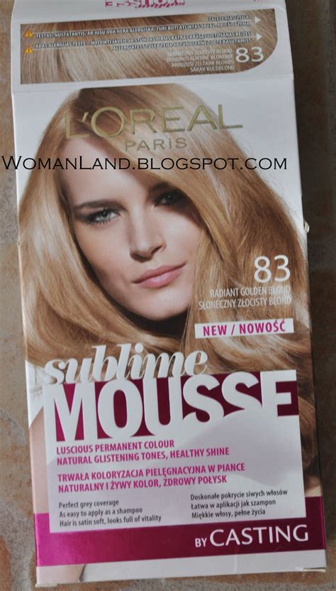 Womanland Kraina Kobiet L Oreal Sublime Mousse Farba Do W Os W