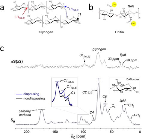 Natural Abundance C Cpmas Spectra Of Female Cx Pipiens A