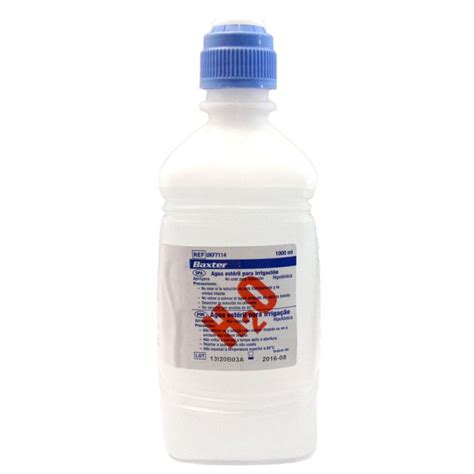 Baxter Sterile Water 1000ml Bottle Ref Ukf7114 Swallow Dental