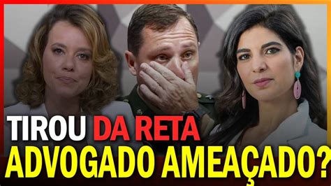 Amea Ado Advogado De Mauro Cid Muda Discurso E Enquadrado Na Globo