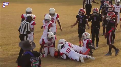 11u Gators Elite Vs Spalding County Youth Football 2022 23 Youtube