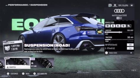 Need For Speed Unbound S Class Build Audi RS 6 Avant 2020 Vol 6