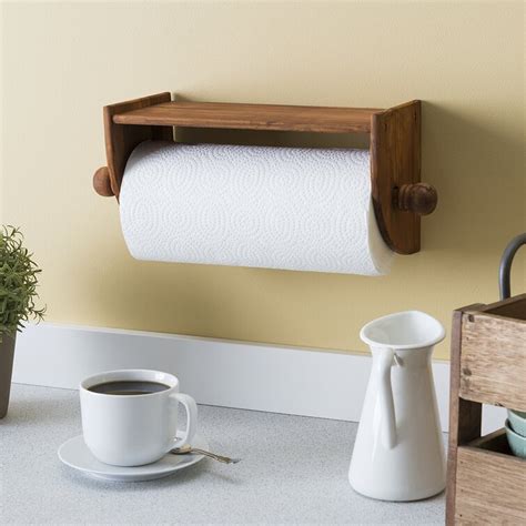 Red Barrel Studio® Wall/Under Cabinet Mounted Paper Towel Holder & Reviews | Wayfair