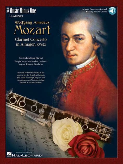 Mozart Clarinet Concerto In A Major K 622 Music Minus One Clarinet