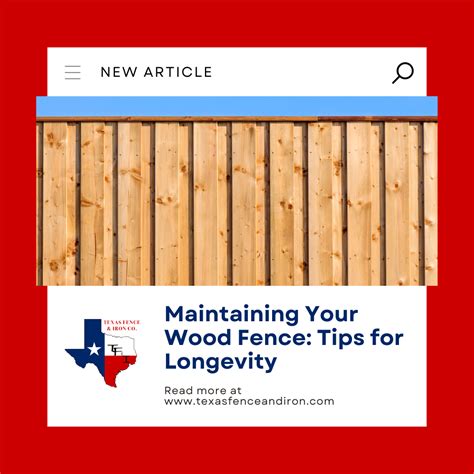 Maintaining Your Wood Fence Tips For Longevity Texas Fence And Iron