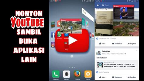 CARA NONTON VIDEO YOUTUBE Di ANDROID SAMBIL BUKA APLIKASI LAIN YouTube