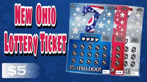 New Ohio Lottery Ticket 5 Seven Youtube