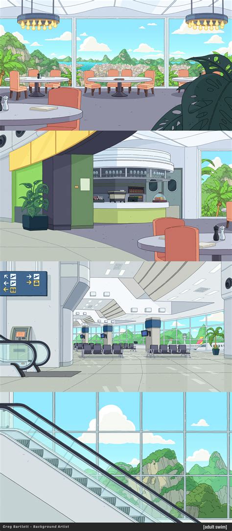 Smiling Friends Go to Brazil Airport by zeedox on Newgrounds