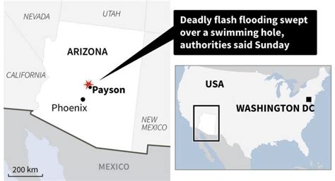 Eight dead, several missing in Arizona flash-flooding