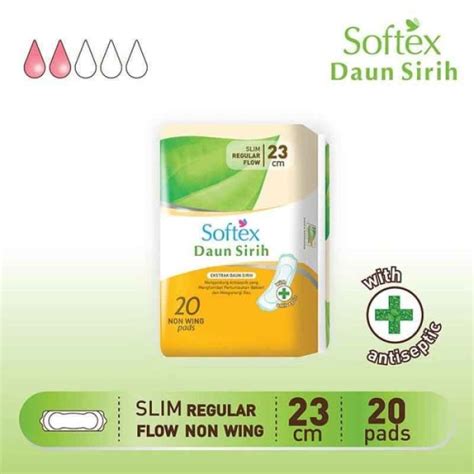 Jual Softex Daun Sirih Non Wing Cm S Cm S Shopee Indonesia