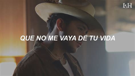 Christian Nodal La Despedida Letra Youtube