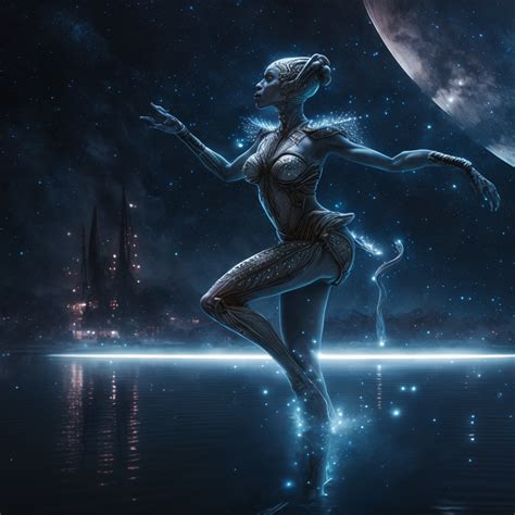 Mass Effect Asari Concept Art