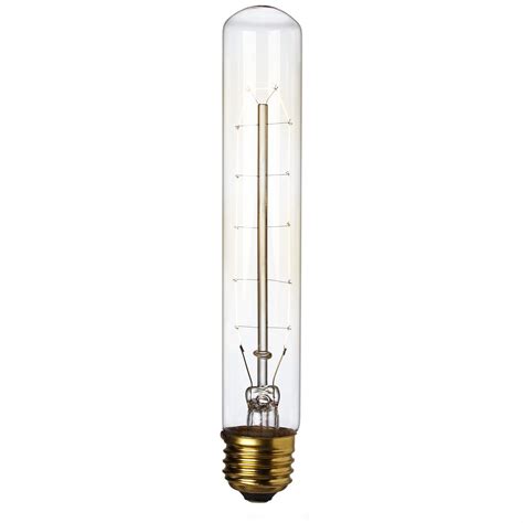 60 Watt E26 Edison Tube Light Bulb 16f51 Lamps Plus