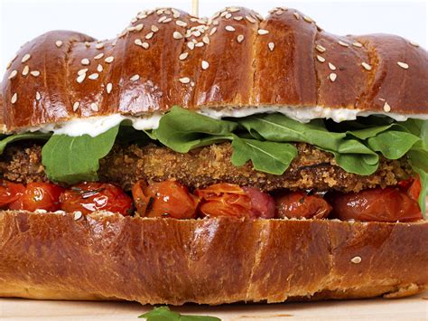 Eggplant Parmesan Sandwich Everyday Dishes