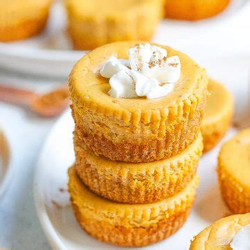 Mini Pumpkin Cheesecake Bites Easy Fall Dessert