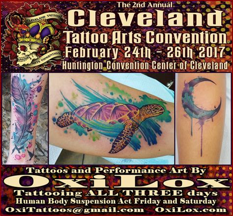 Cleveland Tattoo Arts Convention Oxi Lox