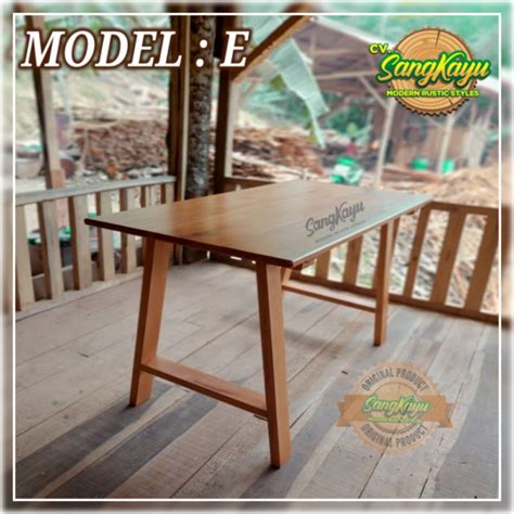 Jual Meja Kerja 150x60x75 Cm Meja Kayu Minimalis Meja Gaming Meja