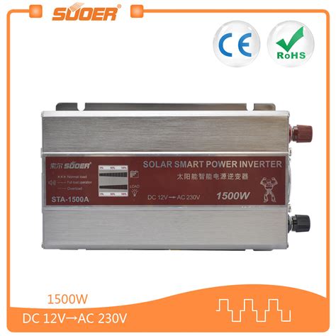 Suoer 2000w Dc 12v To Ac 220v Power Inverter Sta 2000a Dc Ac Inverter China Inverter And