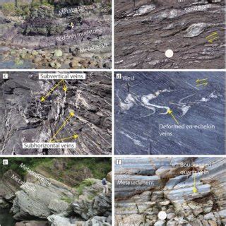 Microstructures Of Metabasalt A C And Metasediment D F From Coastal