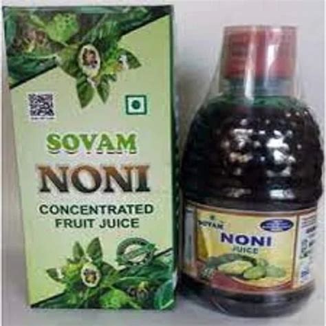 18 Month Sovam Noni Juice 1 Liter Packaging Size 1000 Ml Pack Type