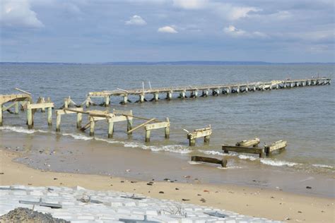 Monmouth County N J March The Fishing Pier At The