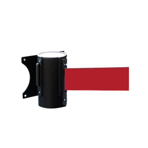 Wall Mounted Retractable Tape Barrier For Bank Queue Line Separator ...