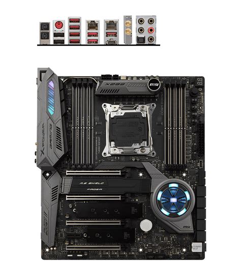 Buy MSI X299 XPOWER Gaming AC Motherboard MSI X299 XPOWER GAMING AC